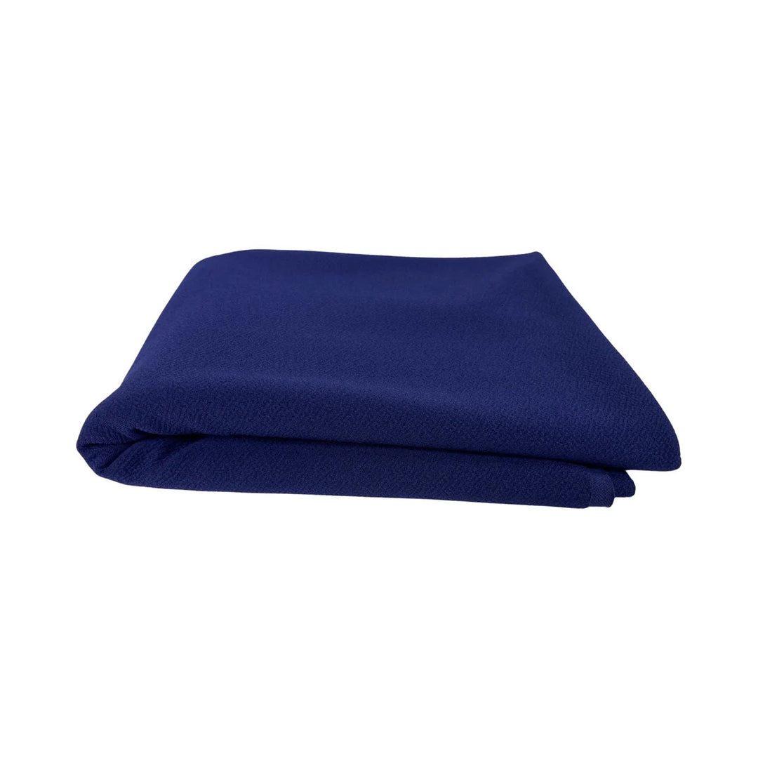 FabricLA Double Knit Liverpool Spandex Stretch Fabric Navy - FabricLA.com