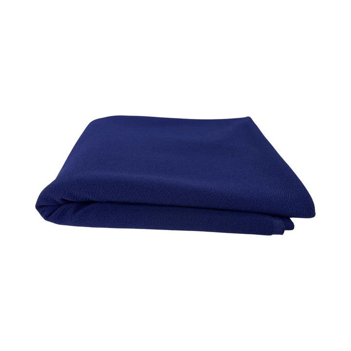 FabricLA Double Knit Liverpool Spandex Stretch Fabric Navy - FabricLA.com