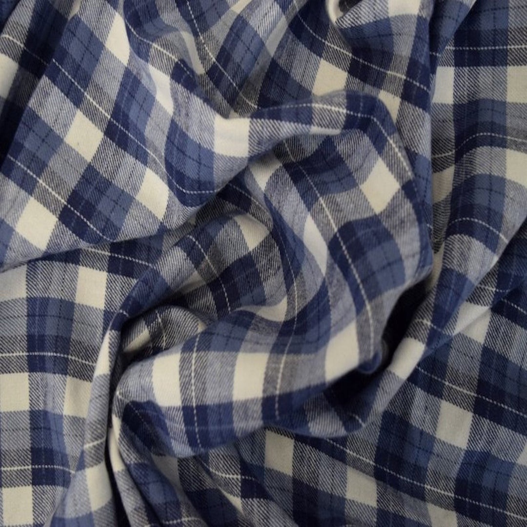 FabricLA 100% Cotton Flannel Fabric | 60 inches Wide | Sold By The Yard | Blanket, Pillowcases, Quilting, Sewing, PJ, Shirt, | 12