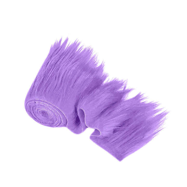 Ribete de piel sintética - Paquetes precortados de 20 x 152 cm | Variedad de paquetes para manualidades y disfraces | Ribete de piel de 152 cm de largo | Artículos para manualidades