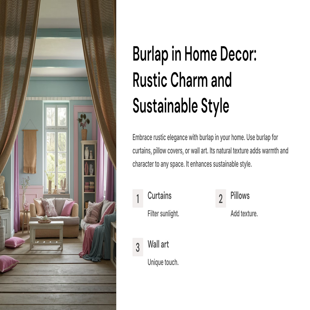 Rollo de tela de arpillera natural: yute ecológico para manualidades, decoración y eventos