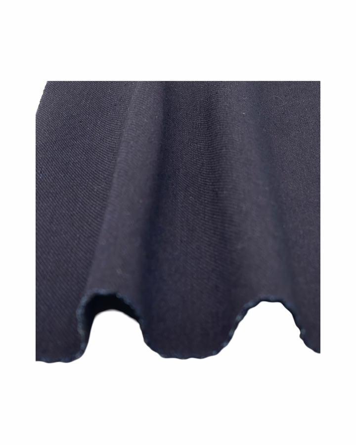 Dark Navy color Denim Fabric by the yard