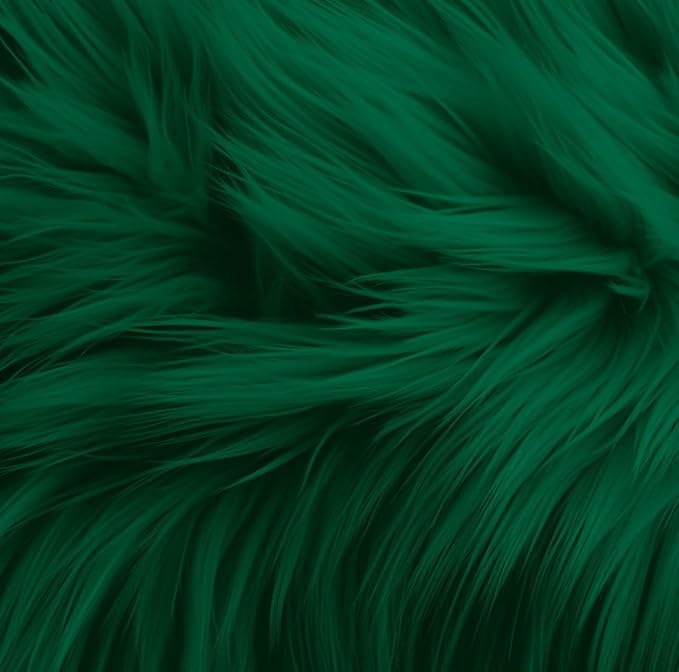 Faux Fur Fabric Squares - Shaggy Fur Patches 4x4 Inches for DIY Crafts, Chair Covers, Seat Cushions - Available in 4, 8, 16 Packs