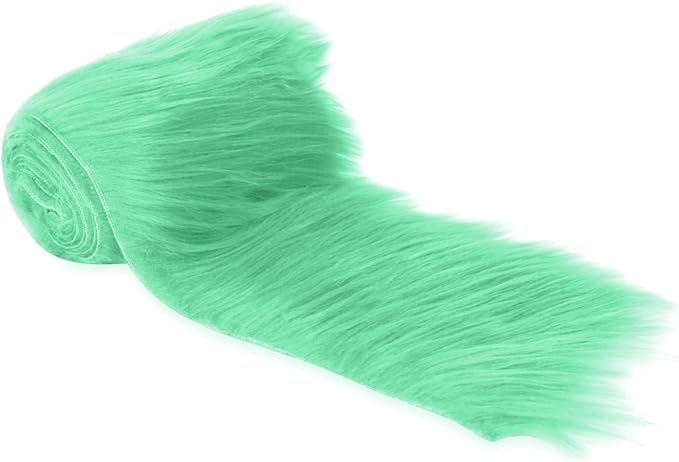 FabricLA Mohair Shaggy Faux Fur Fabric - Pre Cut Strips | Trim Ribbon | DIY Craft, Hobby, Costume, Decoration | FabricLA - FabricLA.com