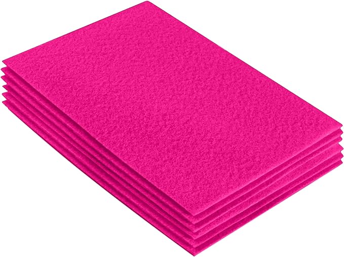 Acrylic Felt 9"X12" Sheet Packs | Many Colors - FabricLA.com