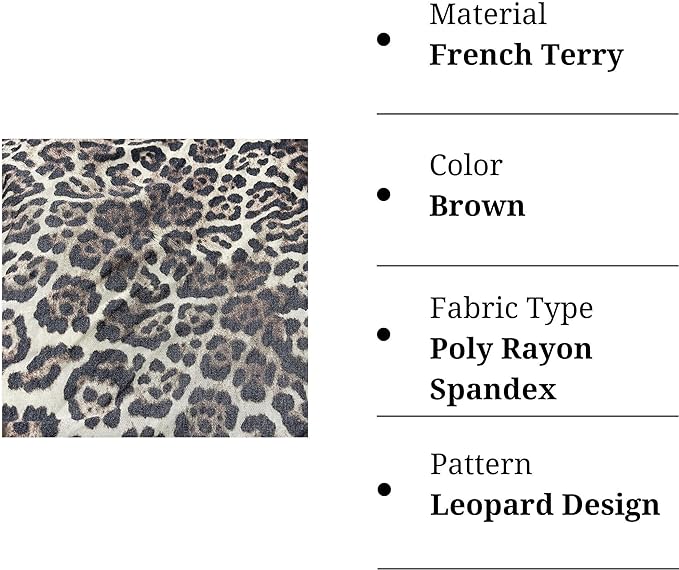 Premium 100% Cotton French Terry Fabric - Soft & Durable - FabricLA.com