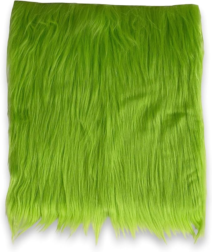 FabricLA Faux Fur Fabric - 8 Pieces Square Fur Material Fabric - 10" X 10" Inches (25cm x 25cm) - Shaggy Fur Patches Fabric Cuts Chair Cover Seat Cushion for DIY Craft -Multi Color - FabricLA.com
