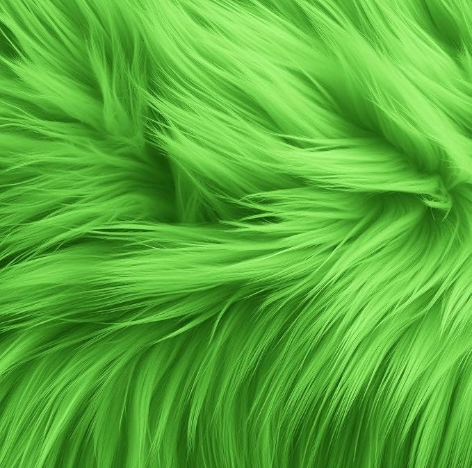 Faux Fur Fabric Squares - Shaggy Fur Patches 4x4 Inches for DIY Crafts, Chair Covers, Seat Cushions - Available in 4, 8, 16 Packs