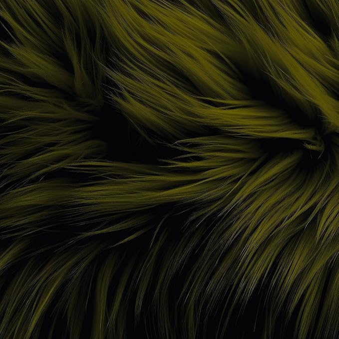 Faux Fur Fabric Squares - Shaggy Fur Patches 4x4 Inches for DIY Crafts, Chair Covers, Seat Cushions - Available in 4, 8, 16 Packs
