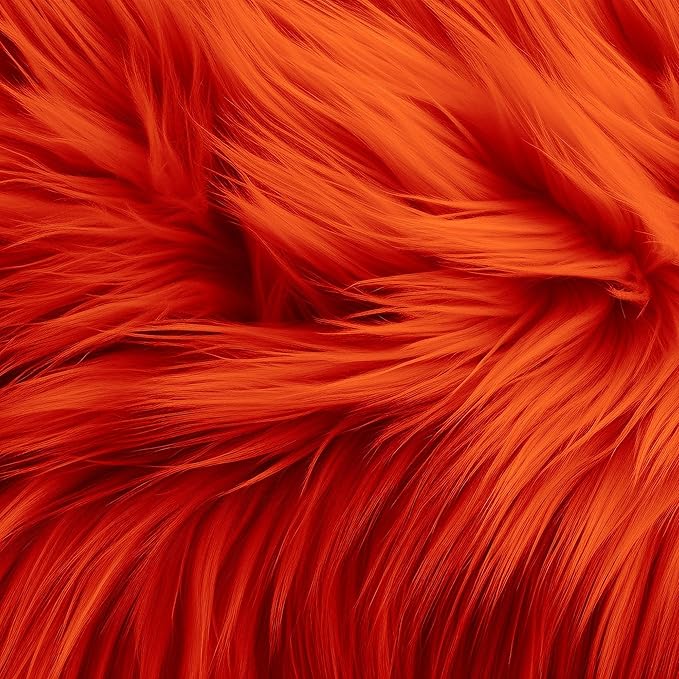 Faux Fur Fabric Squares - Shaggy Fur Patches 4x4 Inches for DIY Crafts, Chair Covers, Seat Cushions - Available in 4, 8, 16 Packs