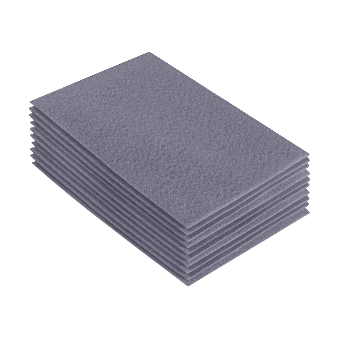 Acrylic Felt 9"X12" Sheet Packs | Grey - FabricLA.com