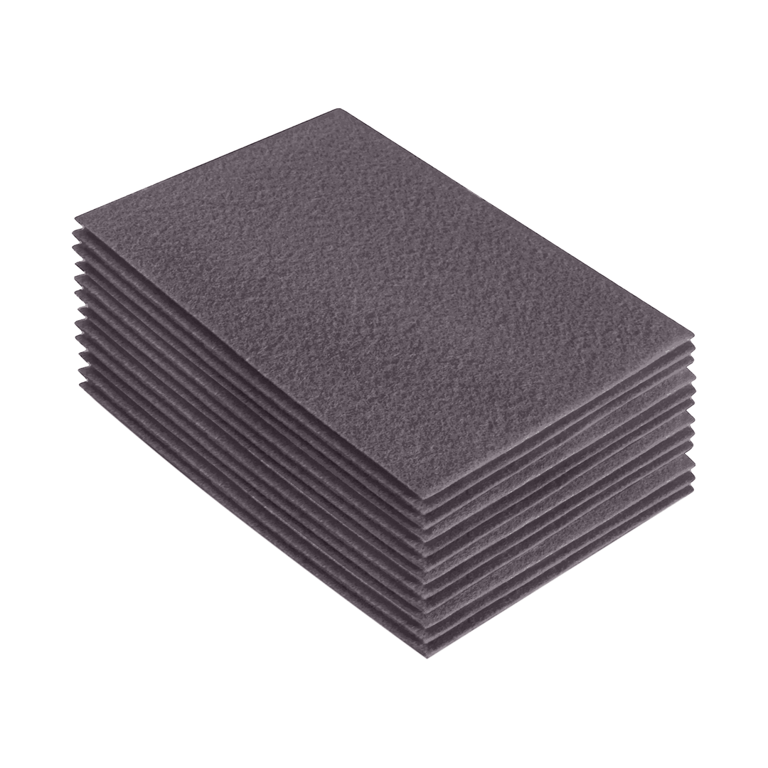 Acrylic Felt 9"X12" Sheet Packs | Platinum Gray - FabricLA.com
