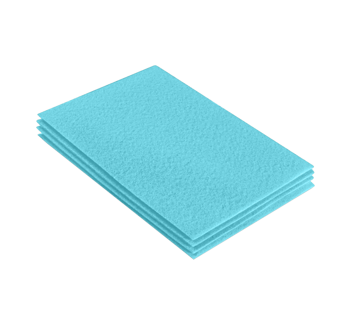 Acrylic Felt 9"X12" Sheet Packs | Baby Blue - FabricLA.com