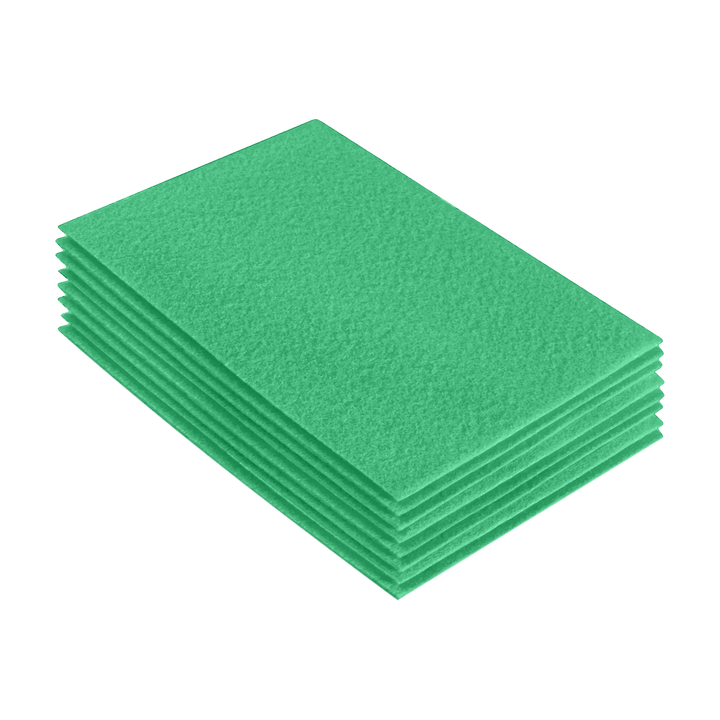 Acrylic Felt 9"X12" Sheet Packs | Mint - FabricLA.com