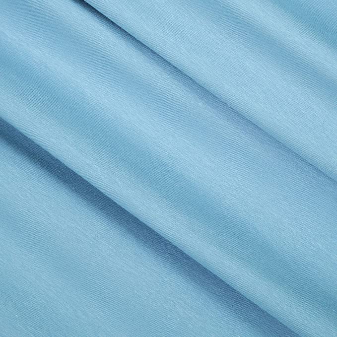 FabricLA 10 oz Cotton Spandex Jersey Fabric – Soft, Stretchy Knit Fabric for T-Shirts and Apparel