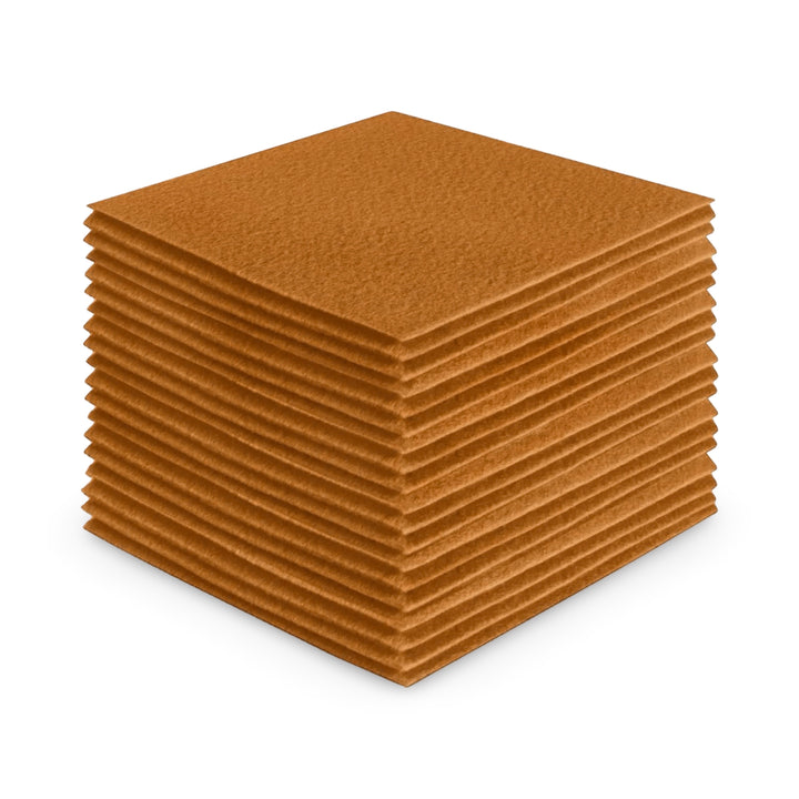FabricLA Acrylic Felt Craft Sheet Packs | Camel
