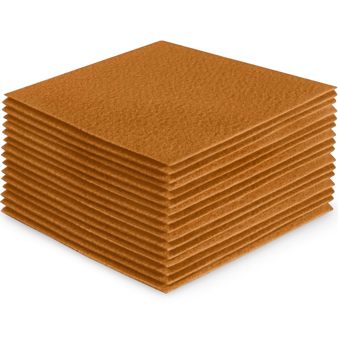 FabricLA Acrylic Felt Craft Sheet Packs | Camel