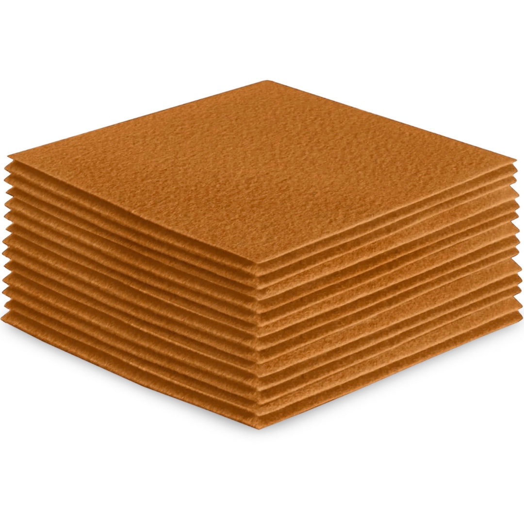 FabricLA Acrylic Felt Craft Sheet Packs | Camel