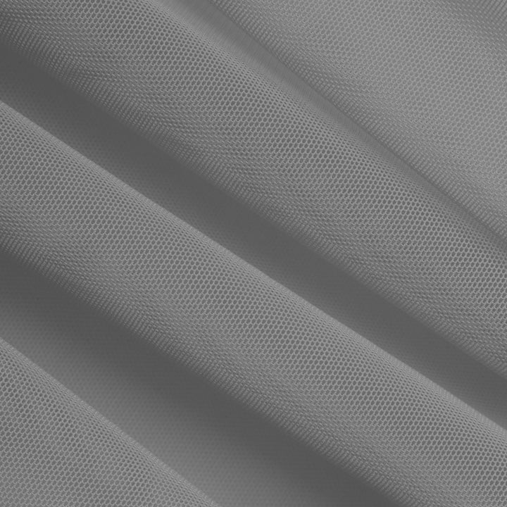 FabricLA Nylon Spandex Performance Power Mesh Fabric | Grey - FabricLA.com