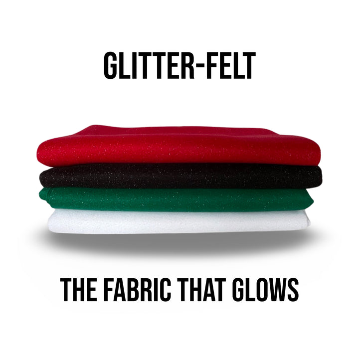 Glitter Felt Fabric By The Yard | Find the Perfect Shimmer for Any Project - FabricLA.com