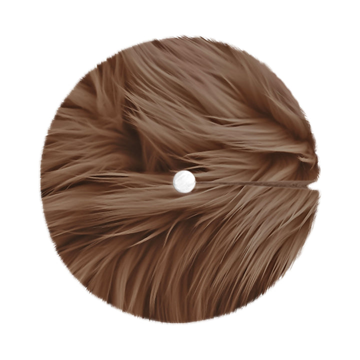 Premium Faux Fur Christmas Tree Skirt - 48 Inch | Luxurious Holiday Decorations - FabricLA.com
