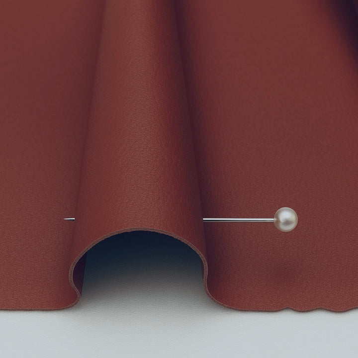 Faux Leather Fabric by Yard – Smooth Upholstery Vinyl | 58/60" Wide, Durable & Easy to Clean