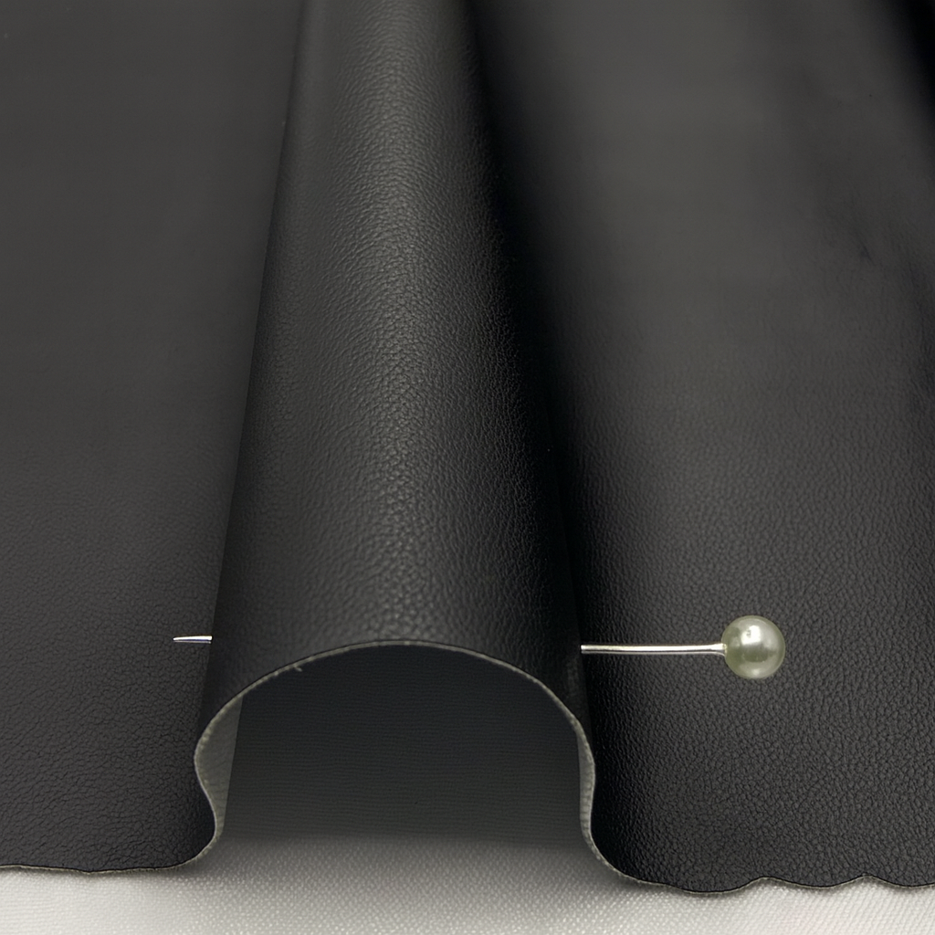 Faux Leather Fabric by Yard – Smooth Upholstery Vinyl | 58/60" Wide, Durable & Easy to Clean