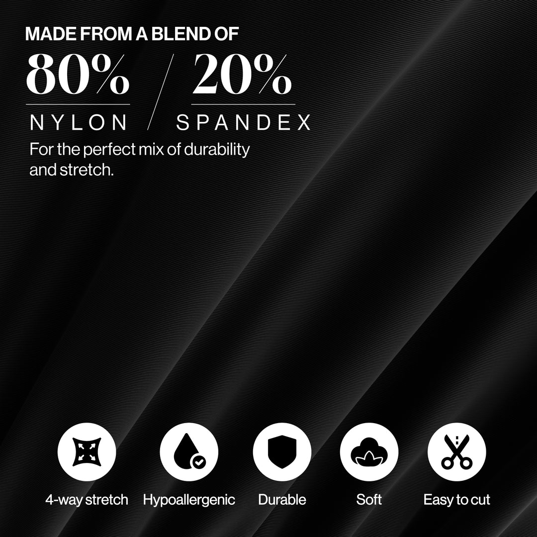 Nylon Spandex Swimwear Tricot Fabric | White - FabricLA.com