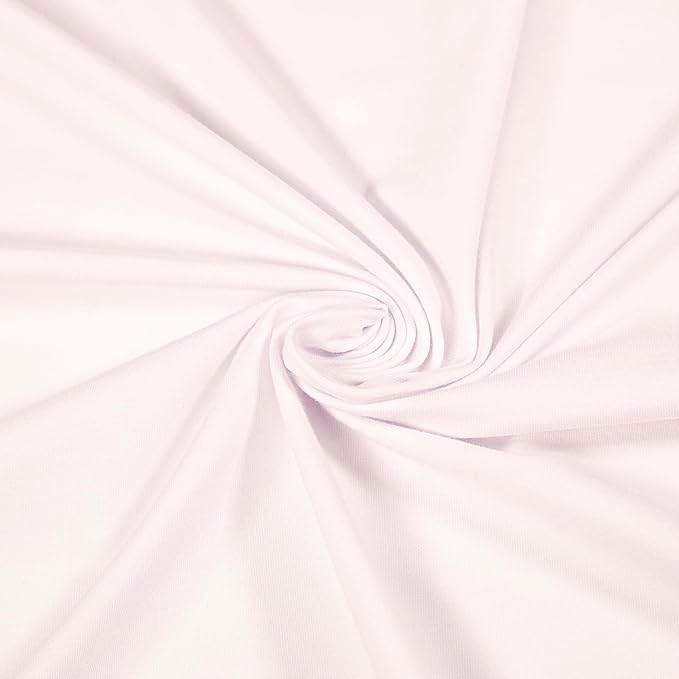 FabricLA 10 oz Cotton Spandex Jersey Fabric – Soft, Stretchy Knit Fabric for T-Shirts and Apparel
