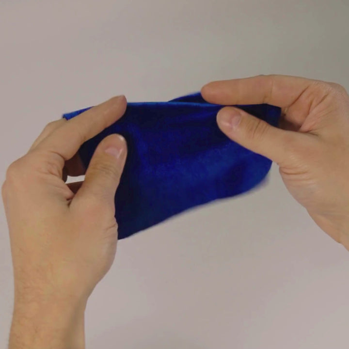 TelaLA | Tela de terciopelo elástico | 90% Poliéster 10% Elastano | Gris plateado