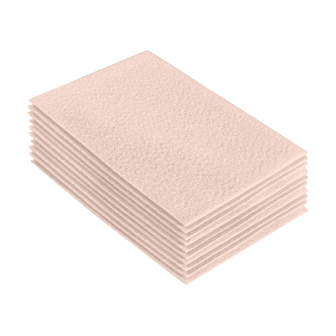 Acrylic Felt 9"X12" Sheet Packs | Sand - FabricLA.com