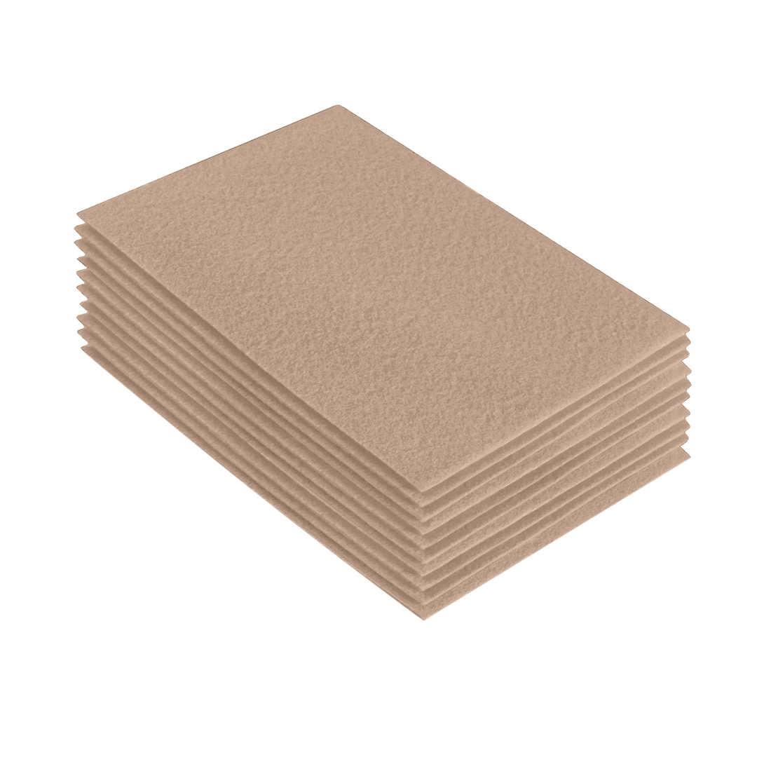 Acrylic Felt 9"X12" Sheet Packs | Sandy - FabricLA.com