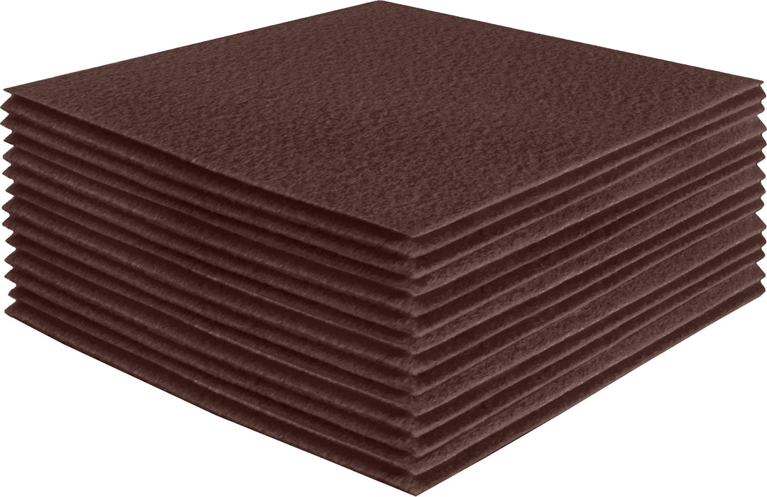 Acrylic Felt Craft Sheet Packs | Light Brown - FabricLA.com