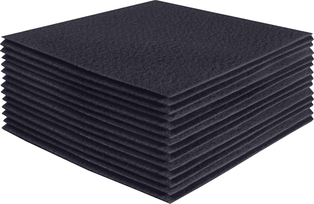 Acrylic Felt Craft Sheet Packs | Dark Gray - FabricLA.com