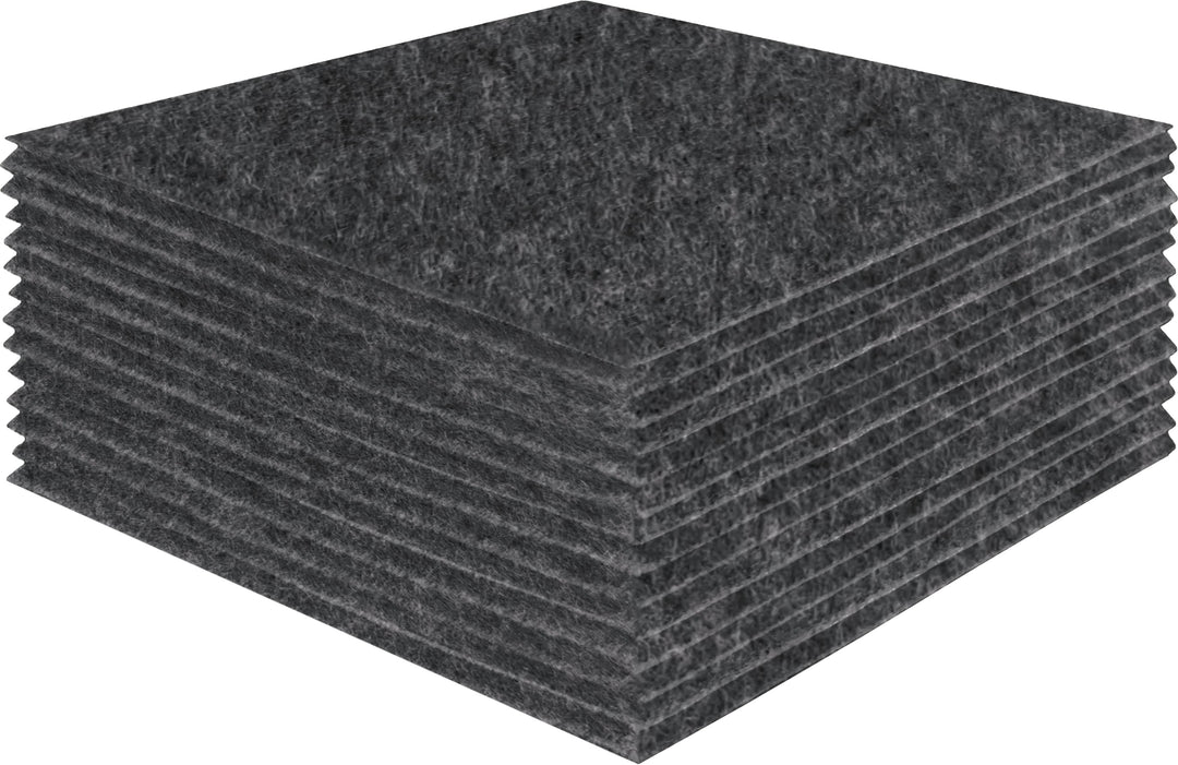 Acrylic Felt Craft Sheet Packs | Charcoal - FabricLA.com