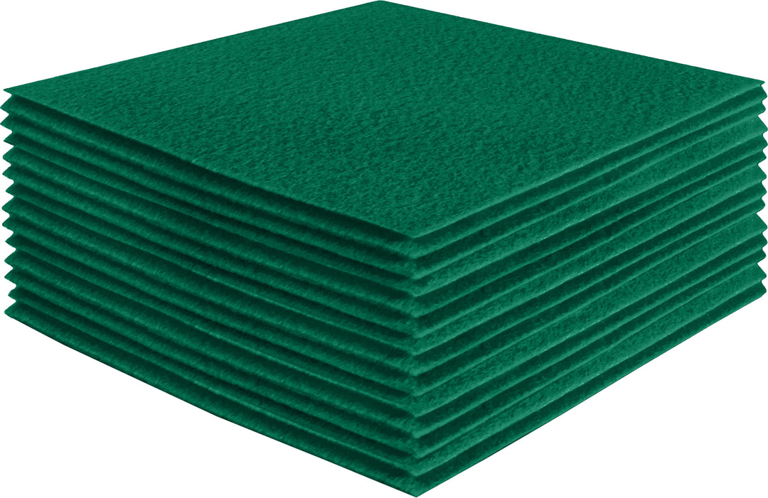 Acrylic Felt Craft Sheet Packs | Kelly Green A20 - FabricLA.com