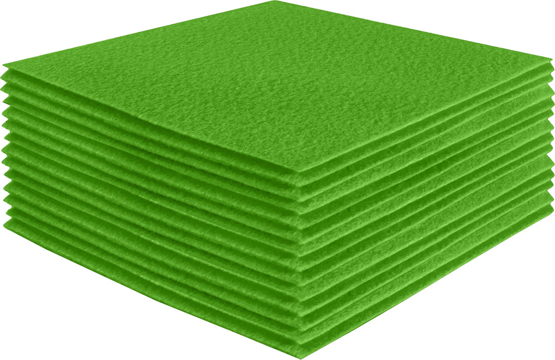 Acrylic Felt Craft Sheet Packs | Lime A18 - FabricLA.com