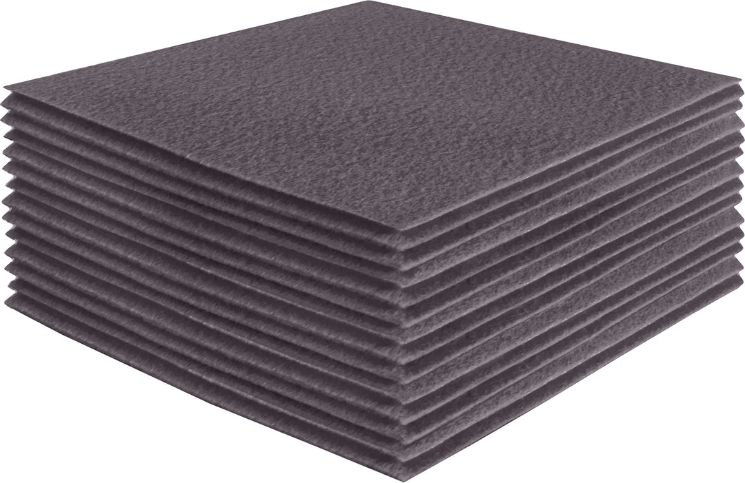 Acrylic Felt Craft Sheet Packs | Platinum Gray - FabricLA.com