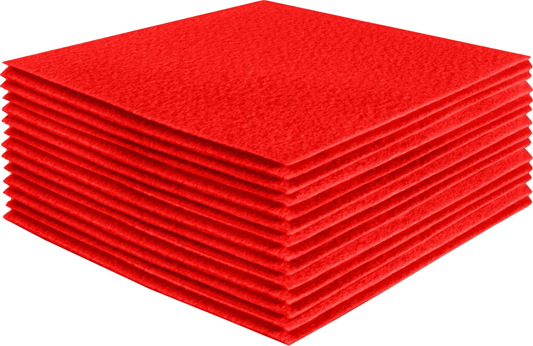 Acrylic Felt Craft Sheet Packs | Hot Orange A23 - FabricLA.com