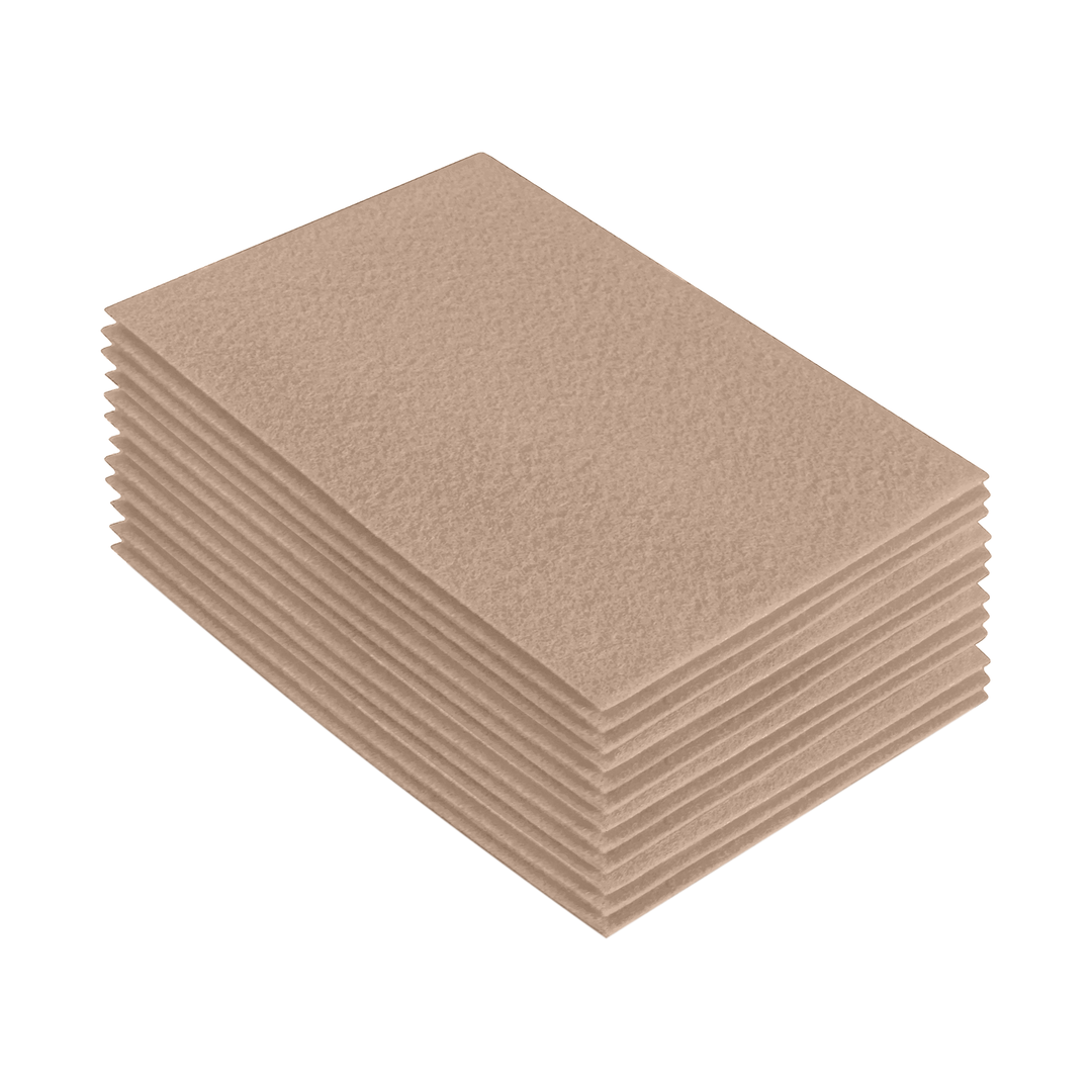 Acrylic Felt 9"X12" Sheet Packs | Sandy - FabricLA.com