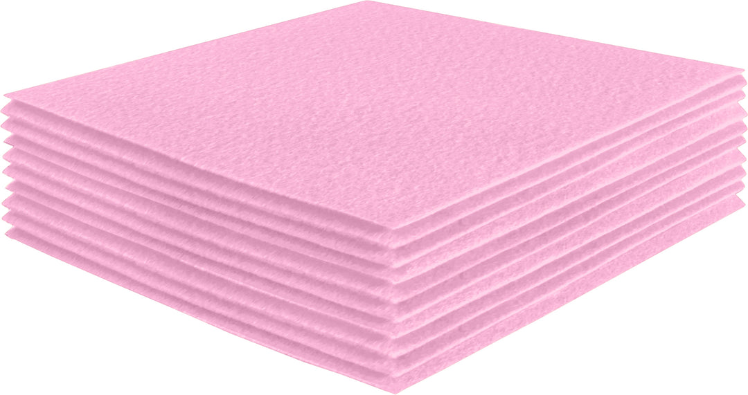 Acrylic Felt Craft Sheet Packs | Baby Pink A45 - FabricLA.com