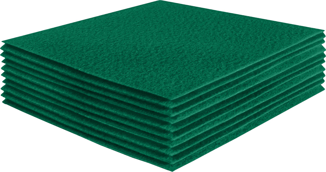 Acrylic Felt Craft Sheet Packs | Kelly Green A20 - FabricLA.com