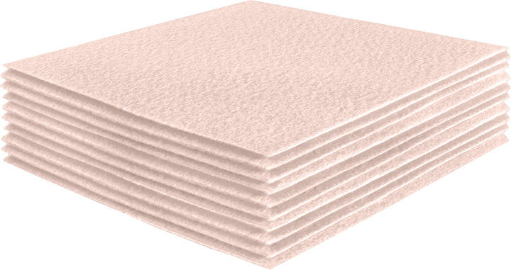 Acrylic Felt Craft Sheet Packs | Ivory A41 - FabricLA.com
