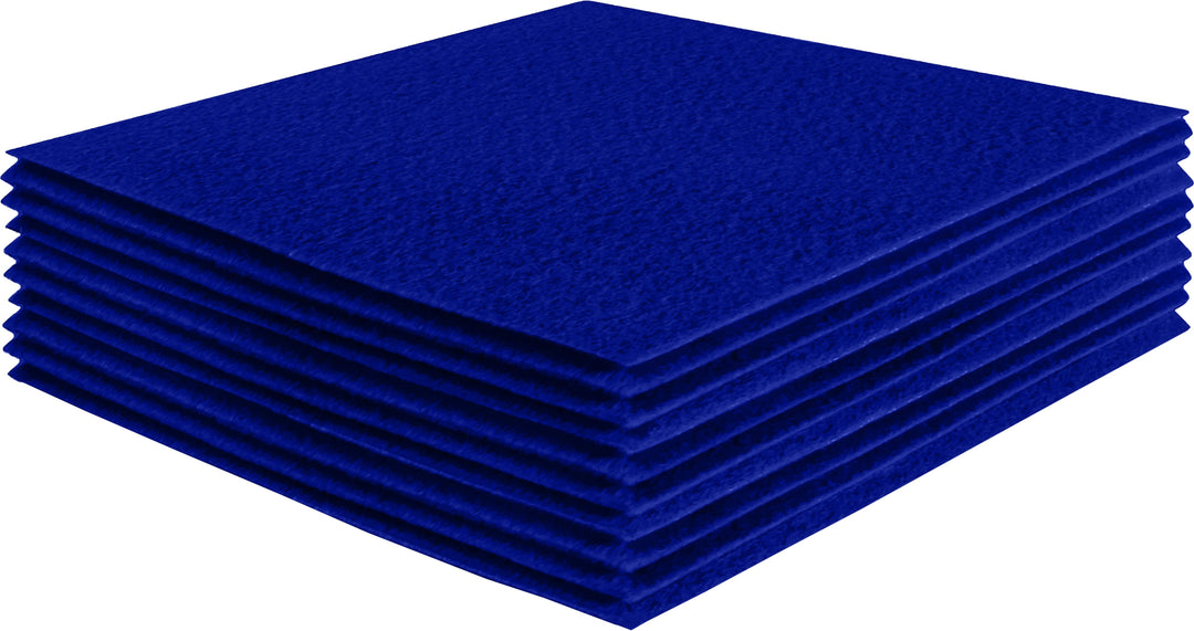 Acrylic Felt Craft Sheet Packs | Royal Blue A15 - FabricLA.com