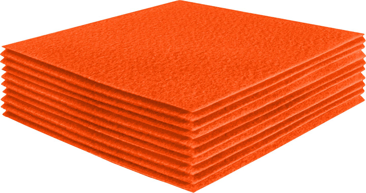 Acrylic Felt Craft Sheet Packs | Light Orange - FabricLA.com