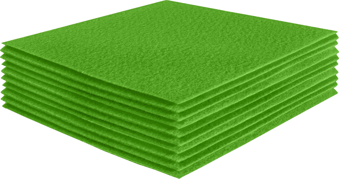 Acrylic Felt Craft Sheet Packs | Lime A18 - FabricLA.com