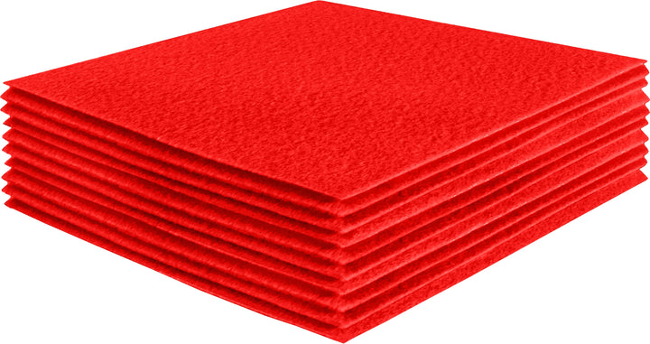Acrylic Felt Craft Sheet Packs | Hot Orange A23 - FabricLA.com