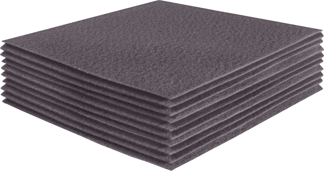 Acrylic Felt Craft Sheet Packs | Platinum Gray - FabricLA.com