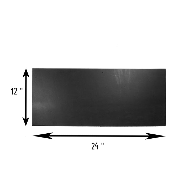 Genuine Leather Cuts - 2.8mm - Black - FabricLA.com