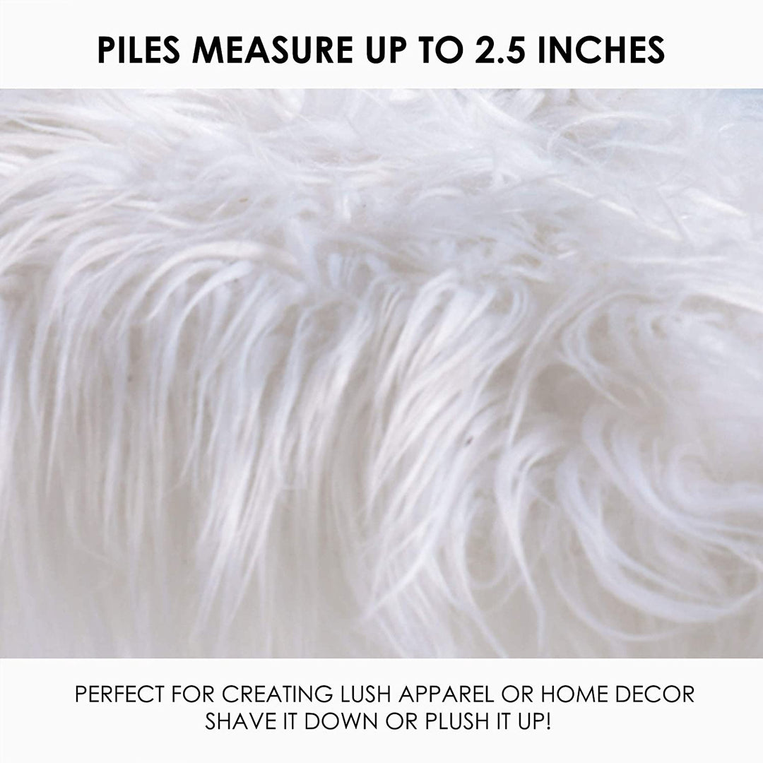 FabricLA Faux Fur Fabric Scraps | Many Colors - FabricLA.com